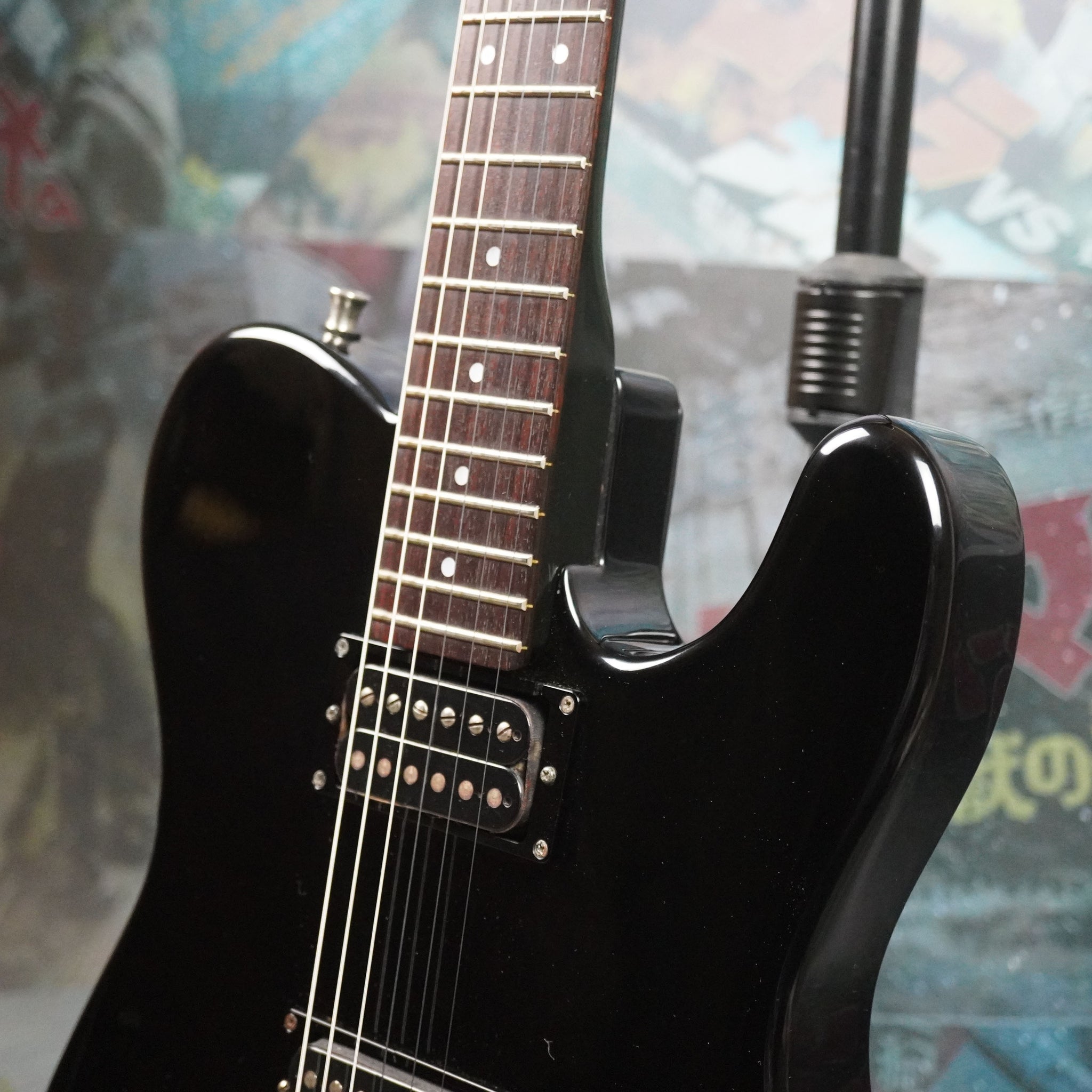 Fender Telecaster Boxer Series TL555 Super Tele 1985 Black MIJ 