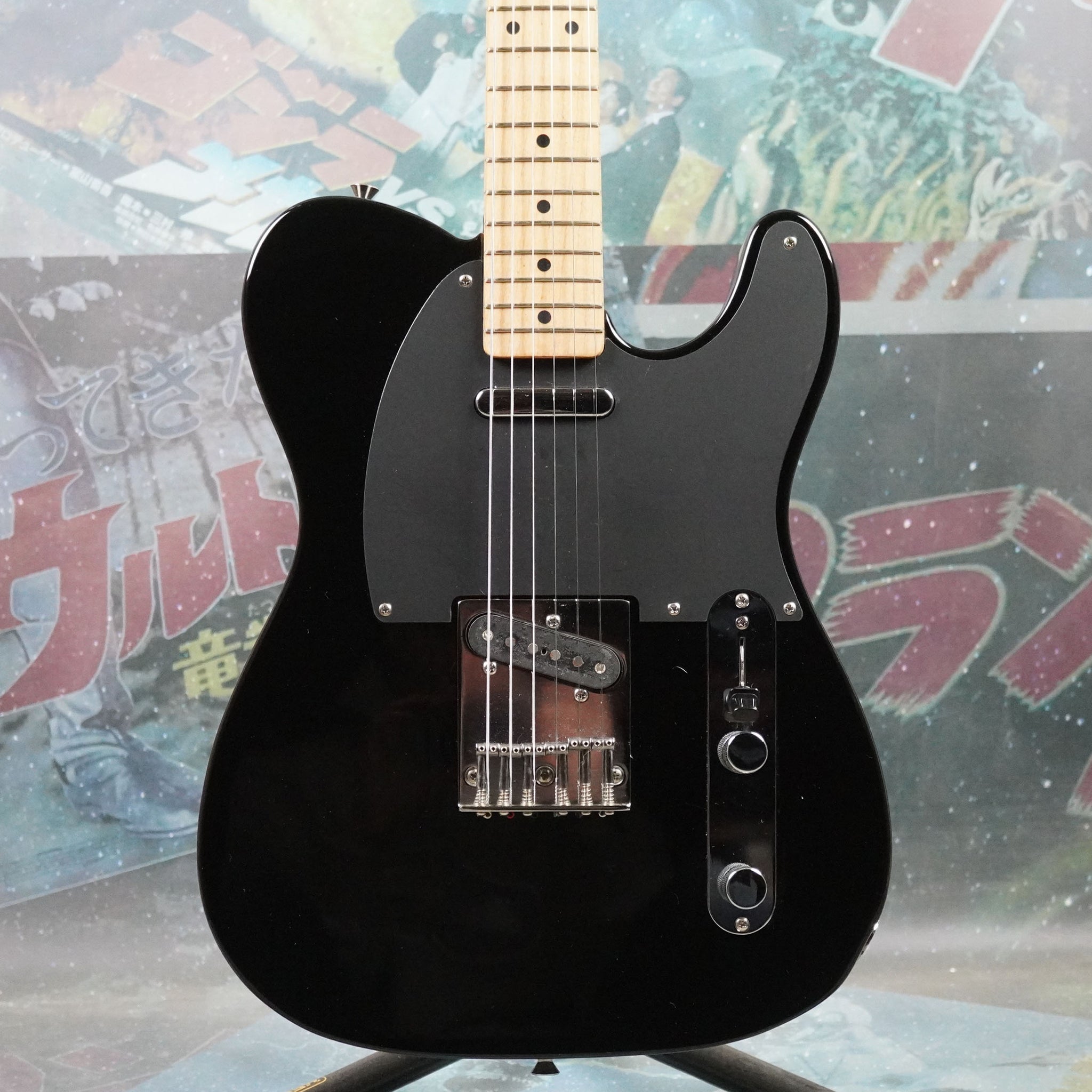 Squier Silver Series Telecaster 1993 Black MIJ Japan – Guitarzilla