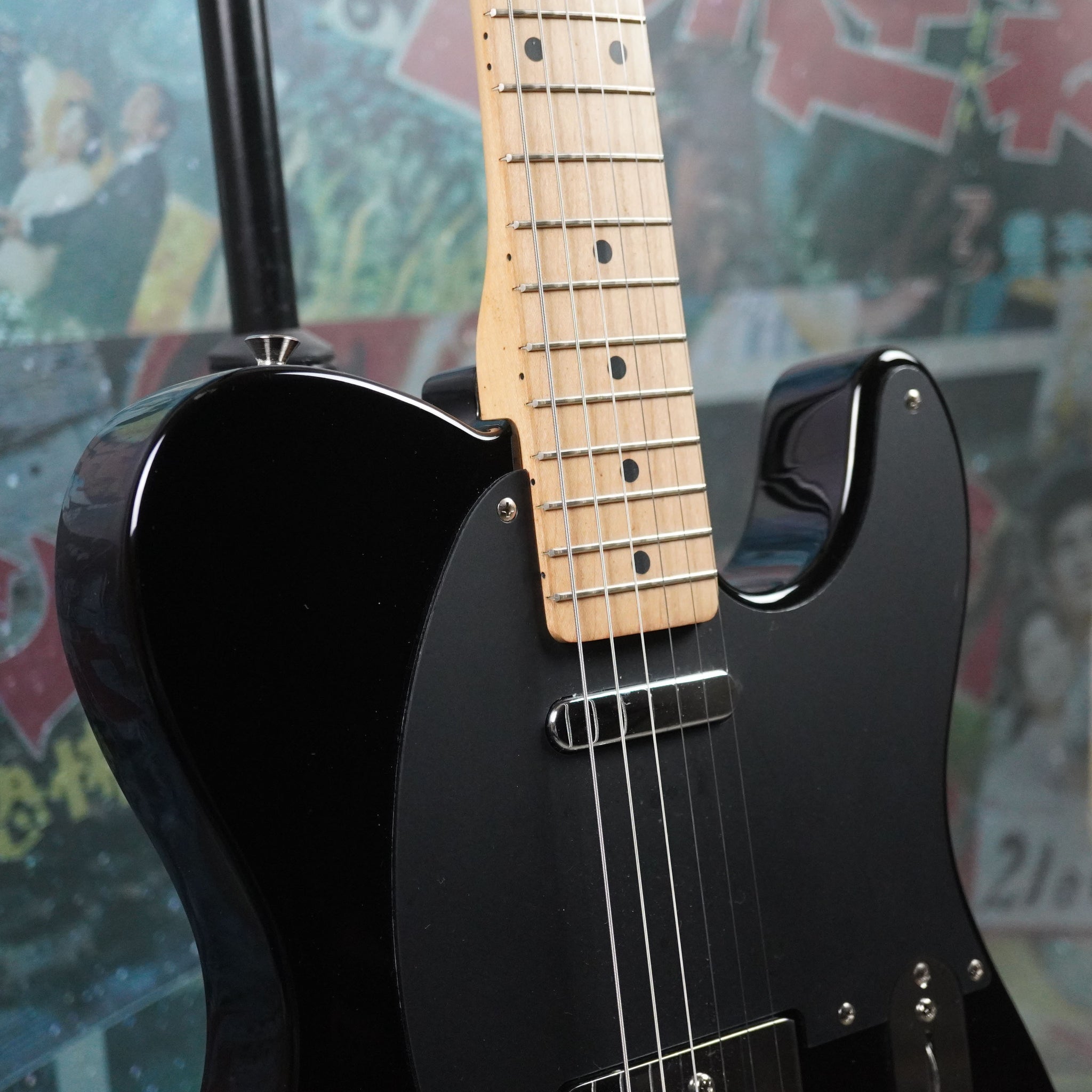 Squier Silver Series Telecaster 1993 Black MIJ Japan – Guitarzilla