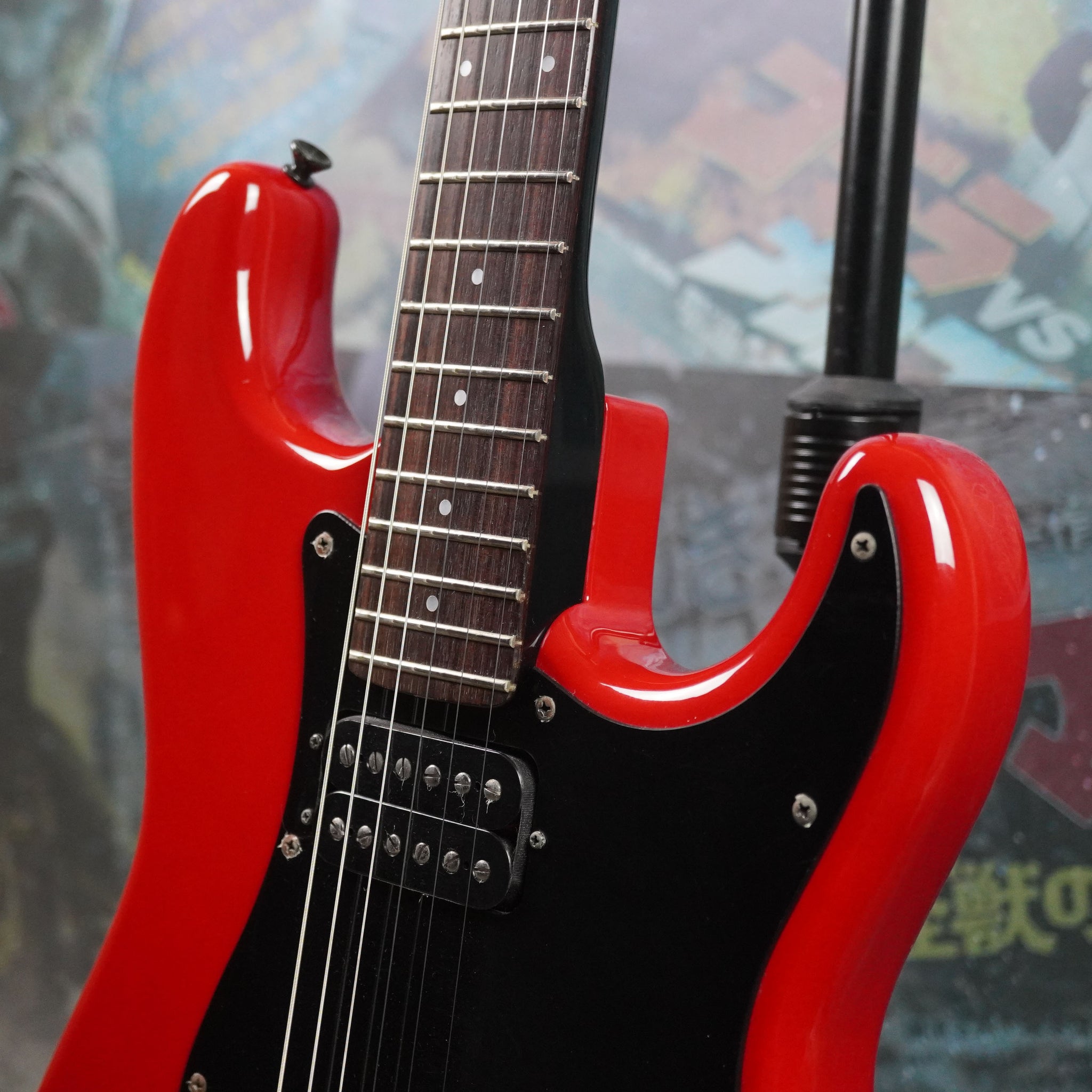 【squire fujigen】レッド Stratocaster 85年 squire fujigen】レッド Stratocaster 85年 - メルカリ