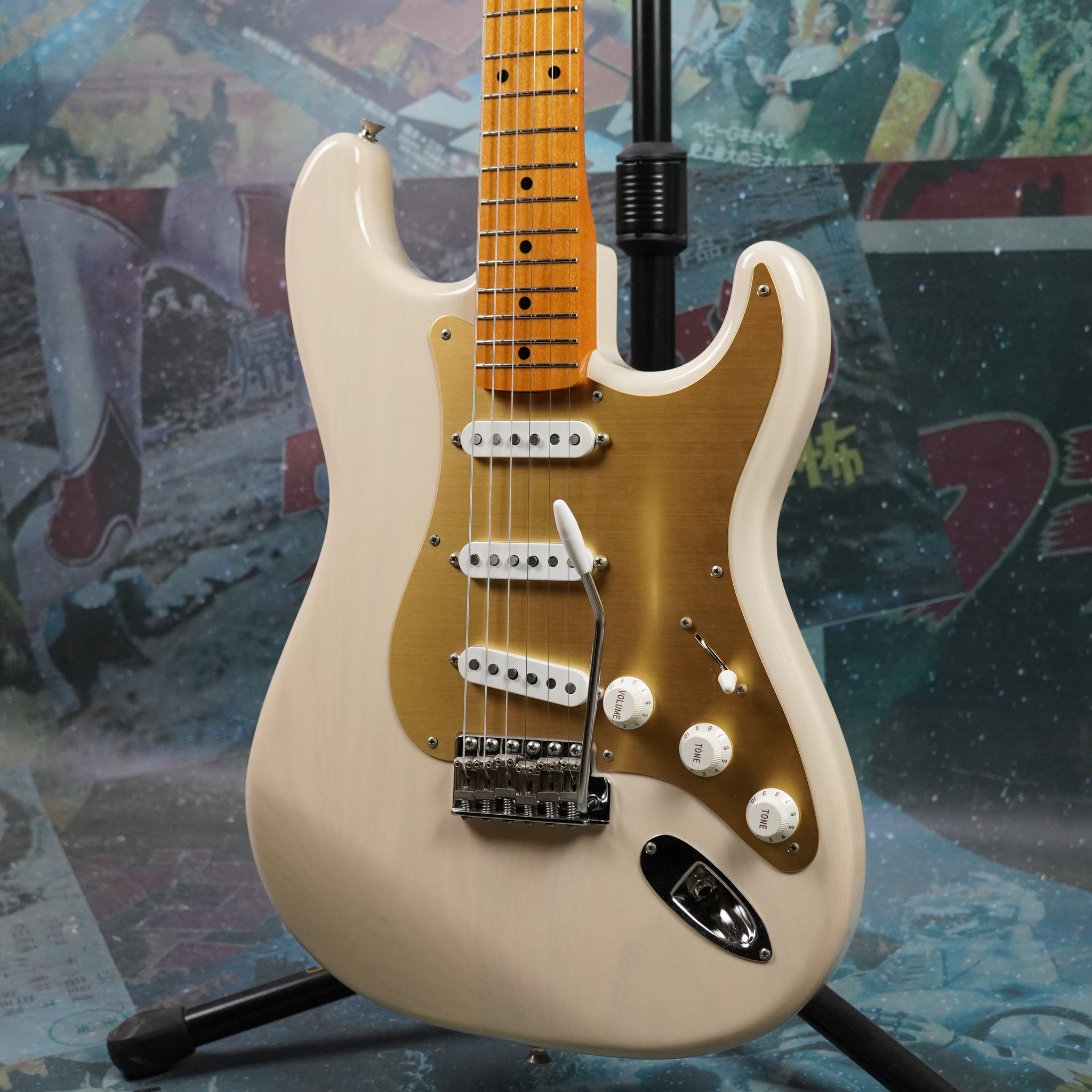 Fender Stratocaster ST57-TX ALG 2008 US Blonde CIJ Japan – Guitarzilla