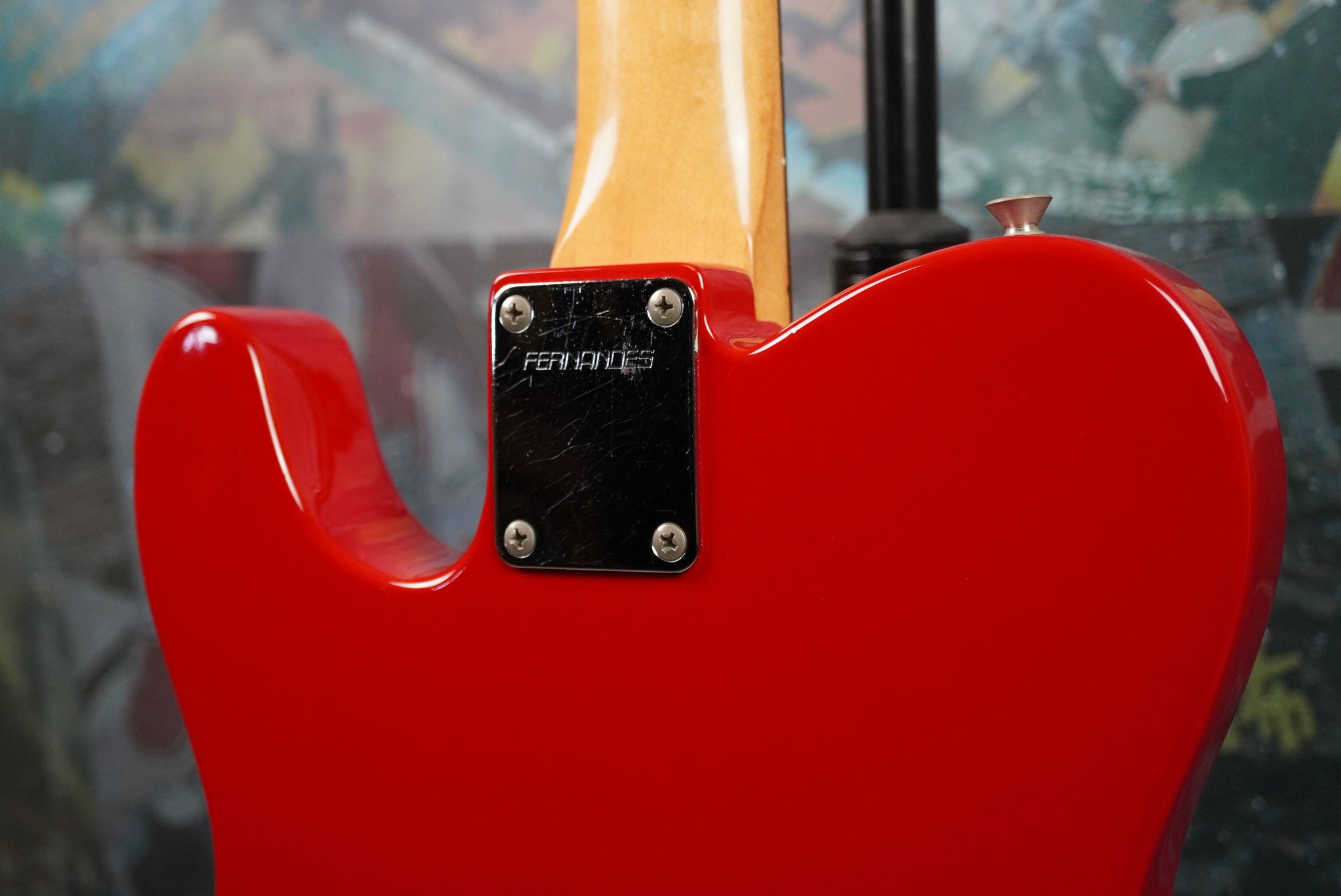 Fernandes TE-3 Telecaster Thinline 1990's Red MIJ Japan – Guitarzilla