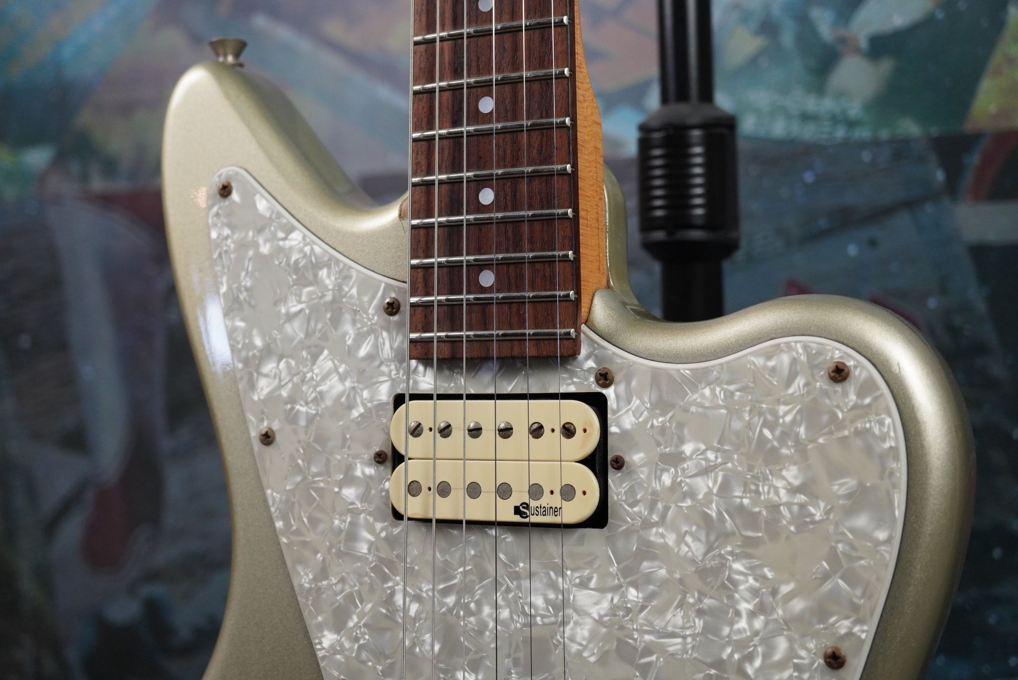 Fernandes JG65 Sustainer 1990's Silver Sparkle MIJ Japan – Guitarzilla