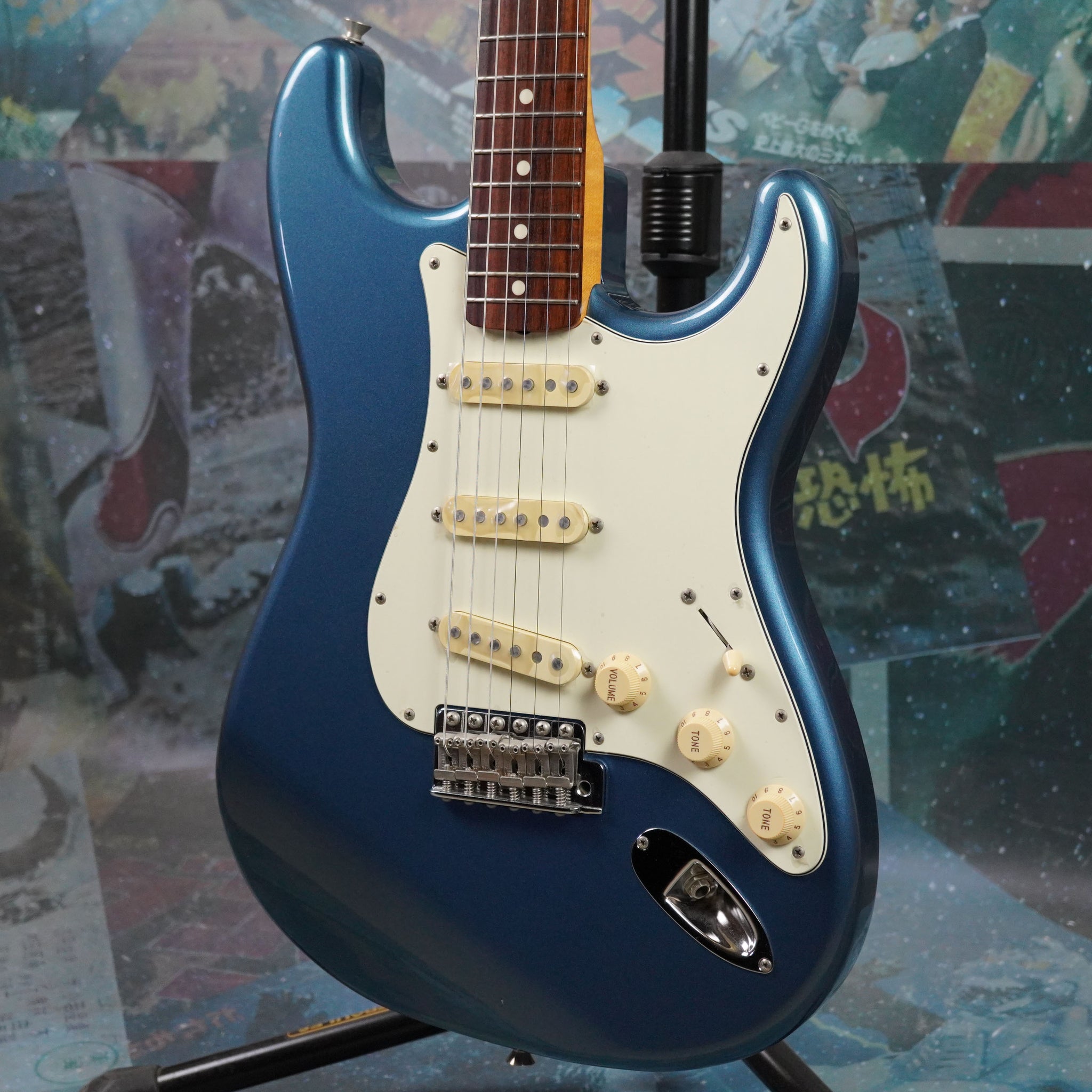Fender Japan ST62-QT Blue SB 2013 キルトトップ Fender Japan 2013y