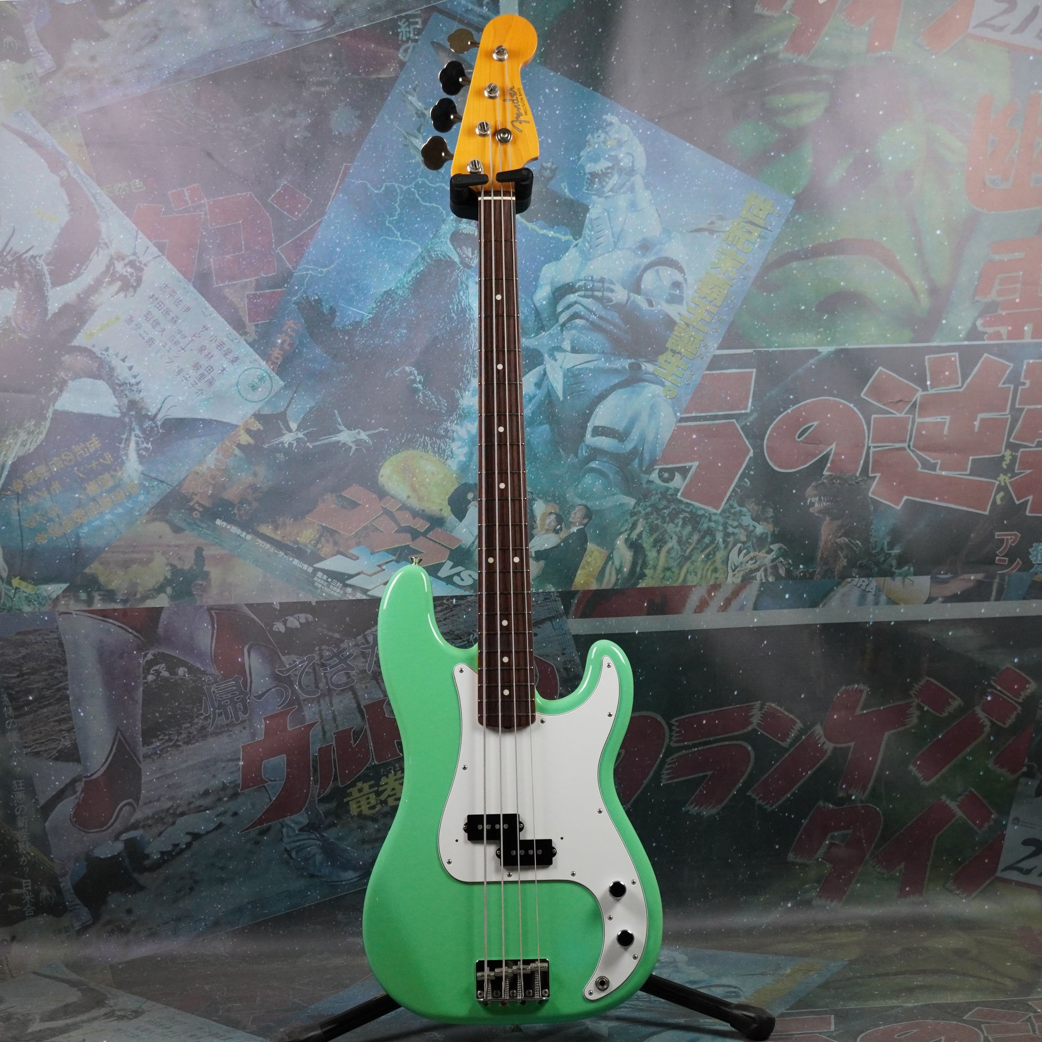 ベース Fender MIJ traditional Precision Bass Fender Precision Bass Traditional 60's 2019 Surf Green MIJ Japan
