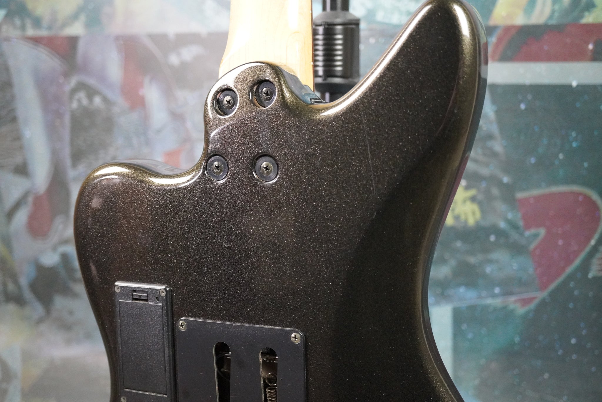Fernandes JG65 Sustainer 1990's Black Sparkle MIJ Japan – Guitarzilla