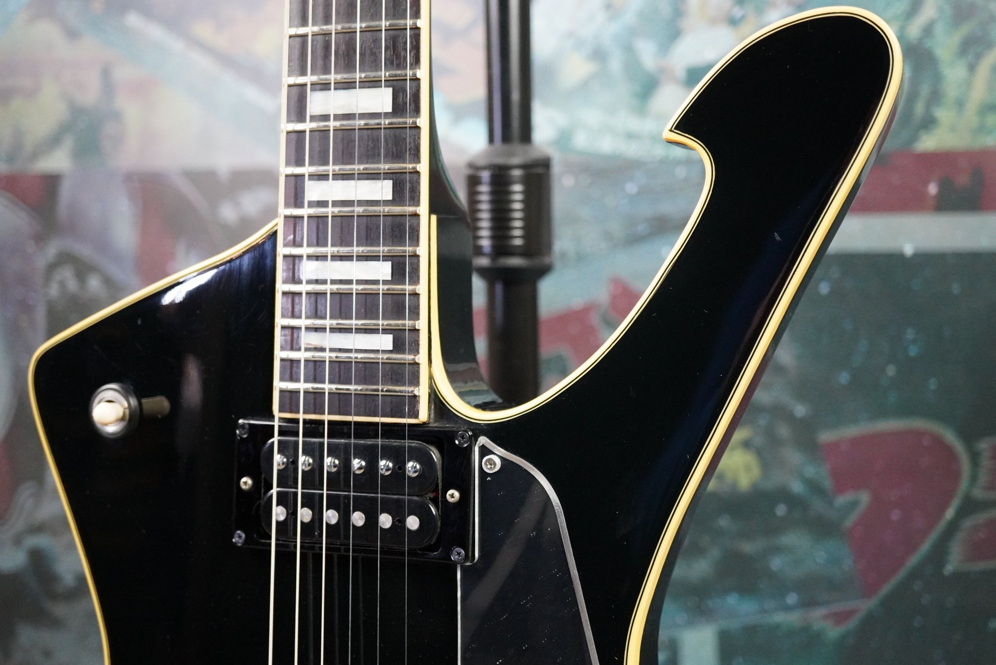 Greco Mirage Custom 1978 Black MIJ Japan FujiGen Iceman – Guitarzilla