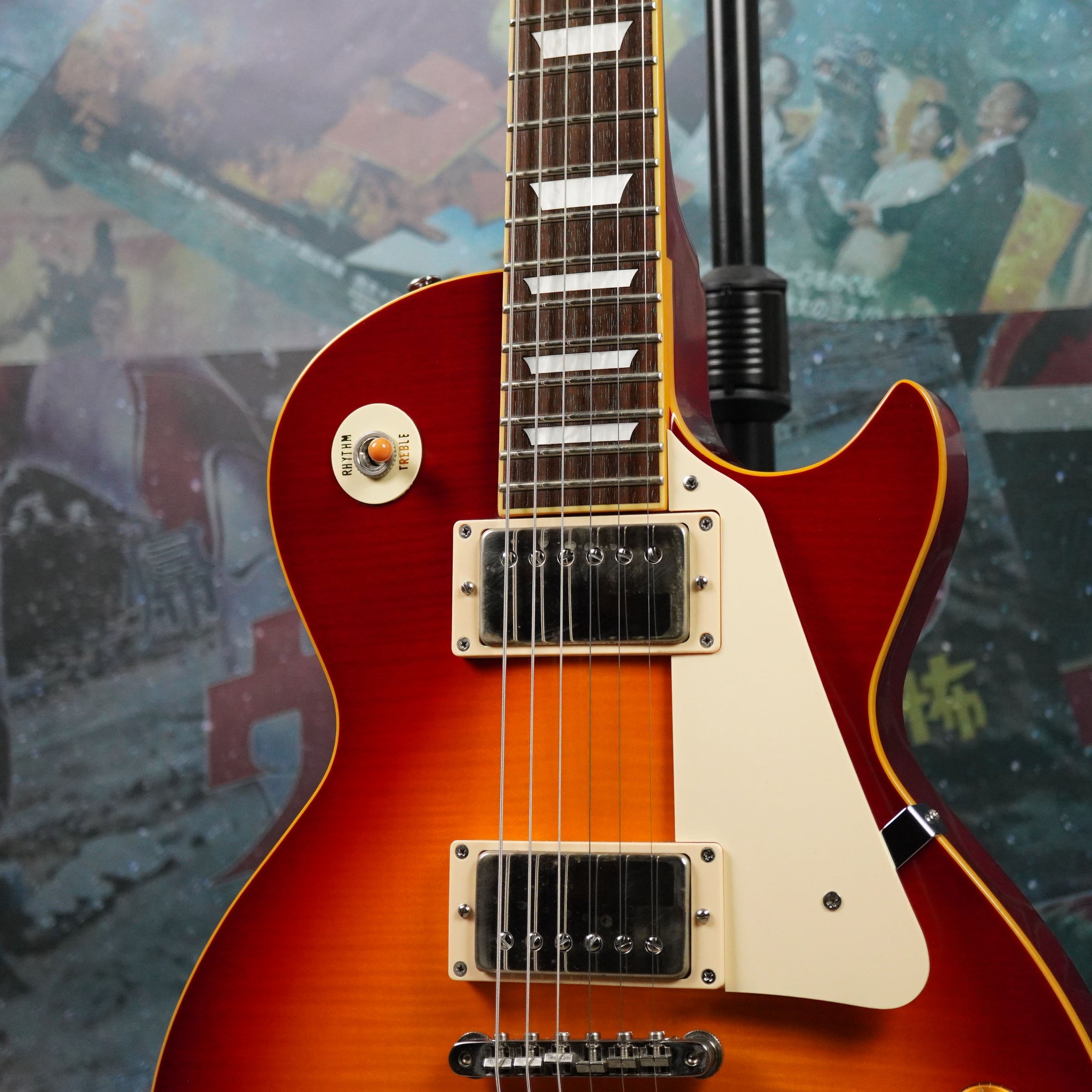 Edwards E-LP 98 LTS 2010 Cherry Sunburst MIJ Japan – Guitarzilla