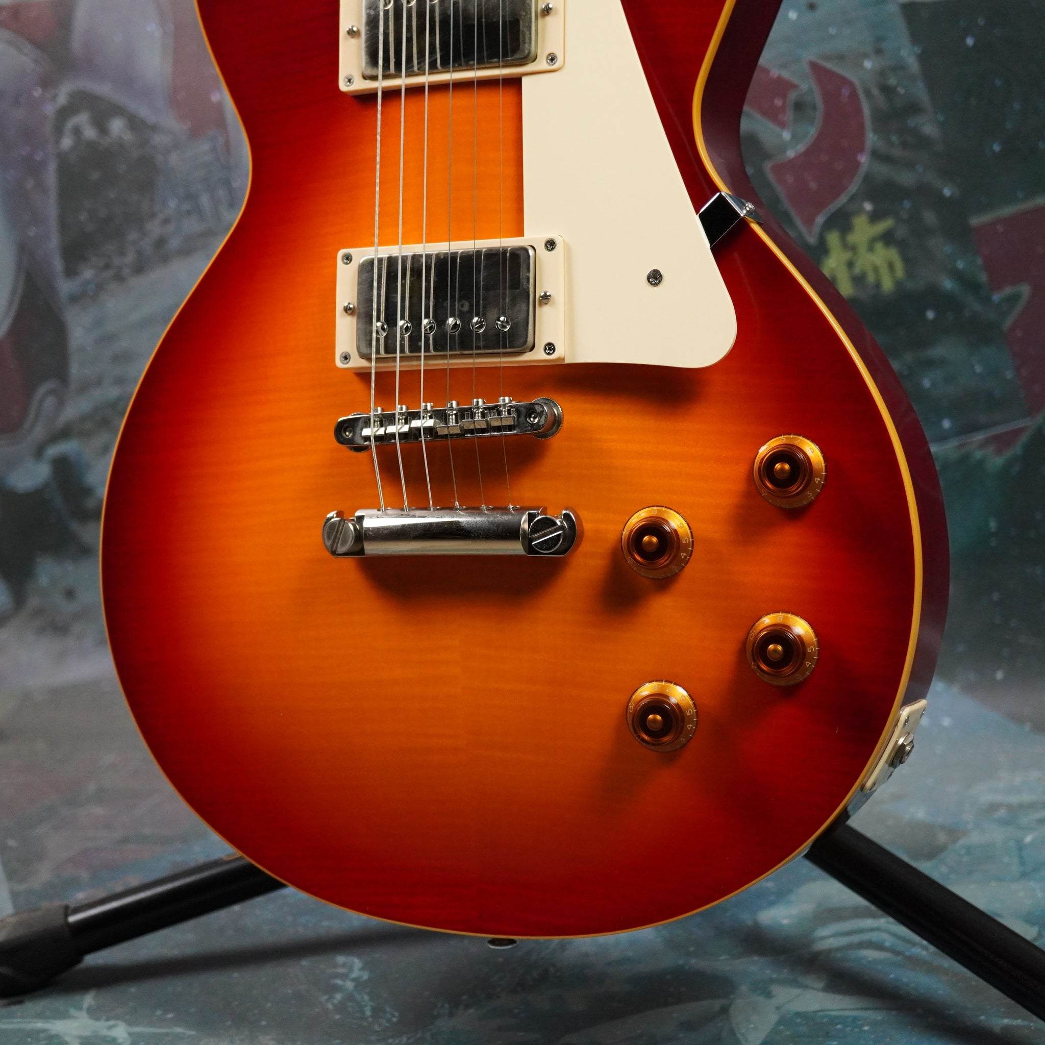 Edwards E-LP 98 LTS 2010 Cherry Sunburst MIJ Japan – Guitarzilla