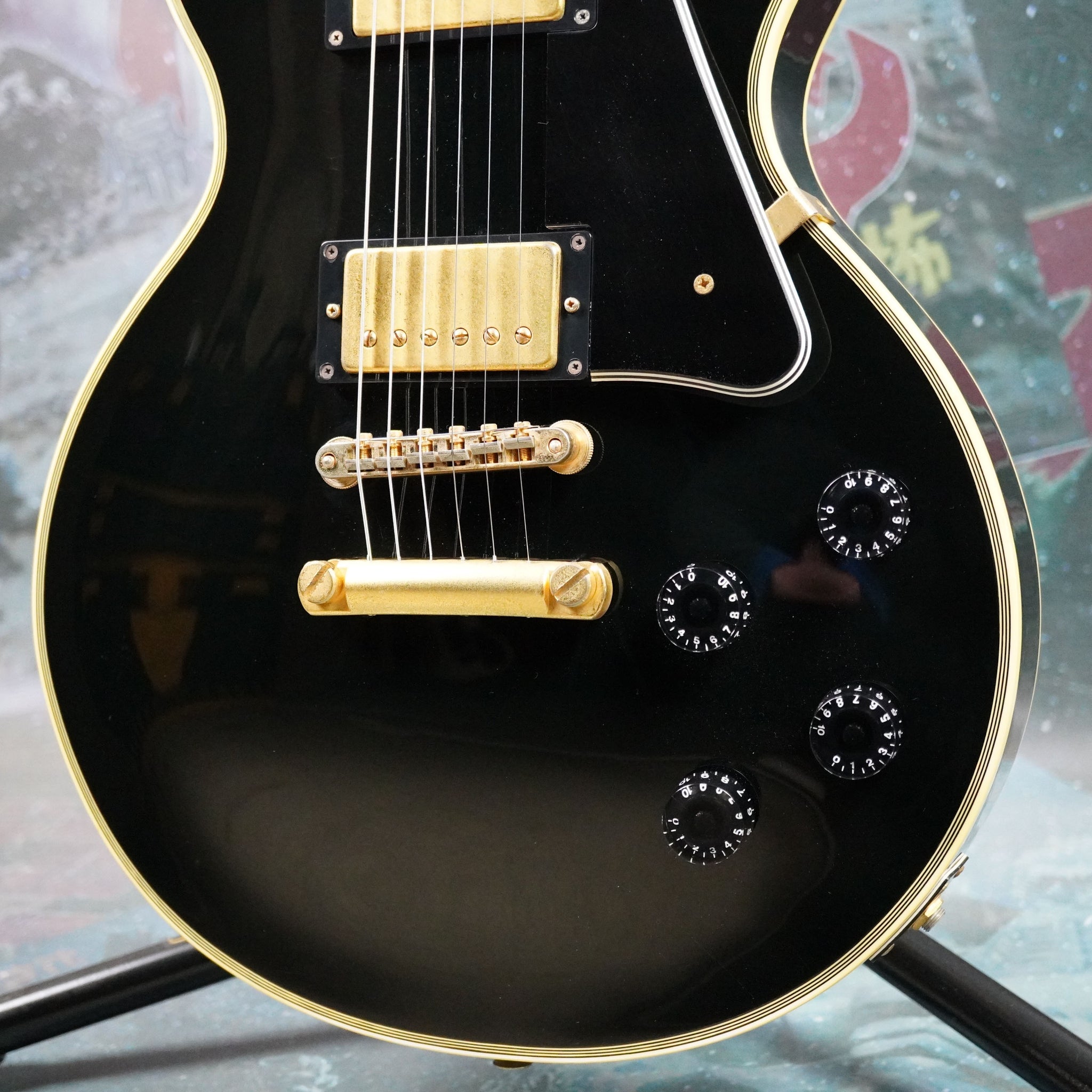 Orville Les Paul Custom LPC-75 1994 Ebony MIJ Japan – Guitarzilla