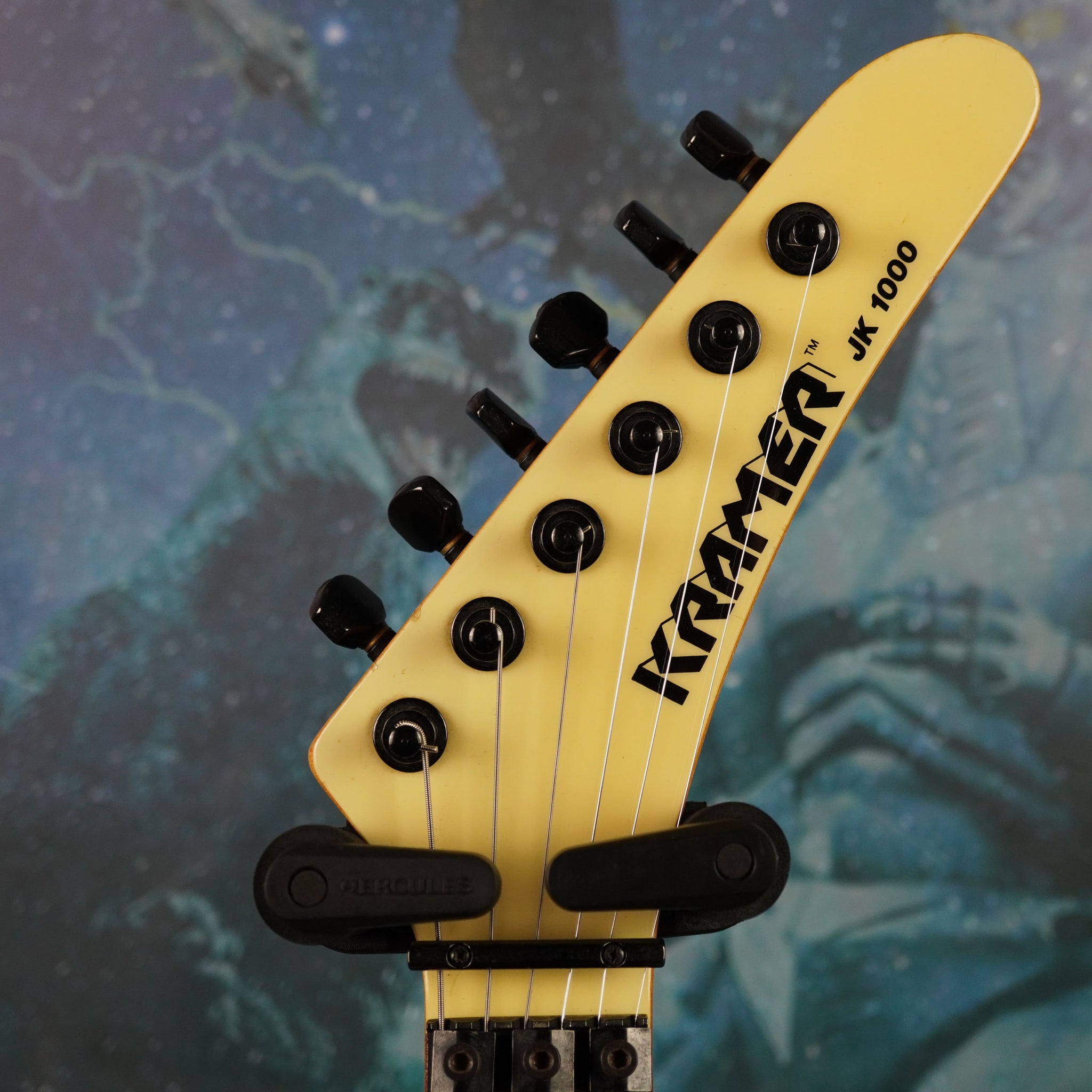 Kramer JK1000 Superstrat White 1980's MIJ Japan ESP