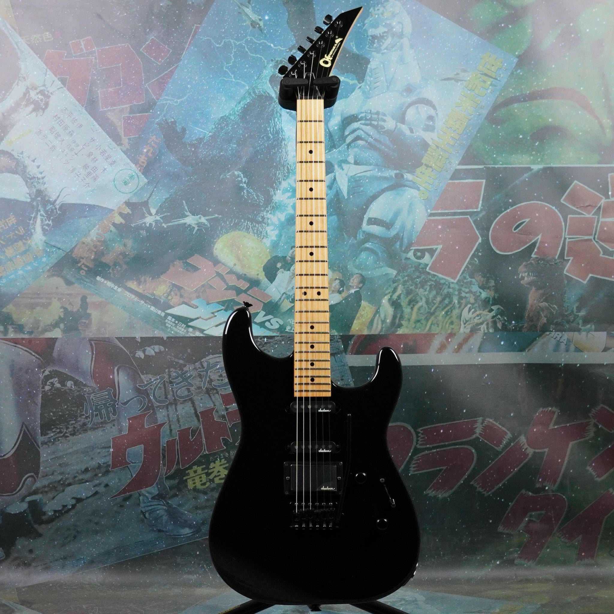 Charvel by Jackson/Charvel Model 1C Superstrat 1988 Black MIJ