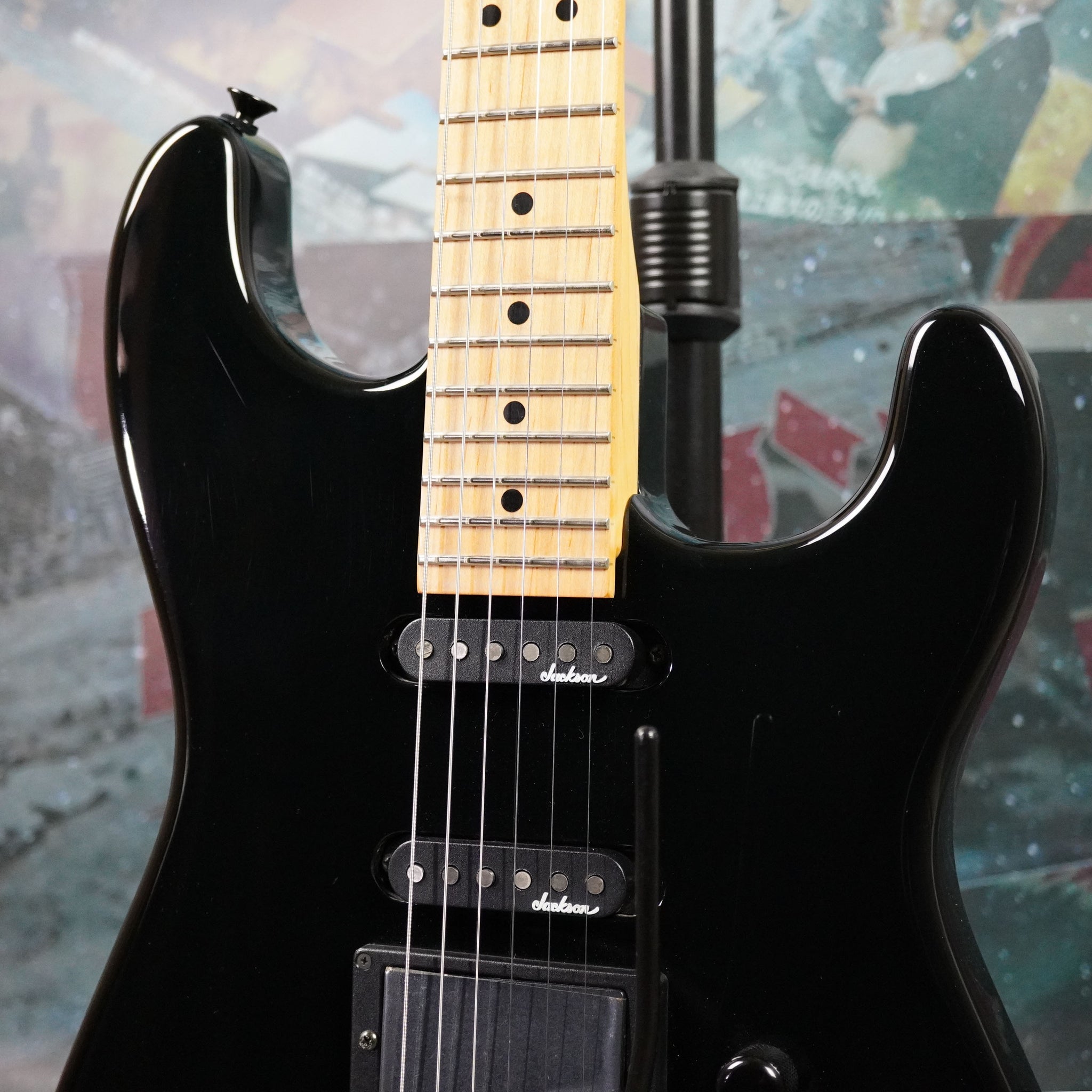 Charvel by Jackson/Charvel Model 1C Superstrat 1988 Black MIJ