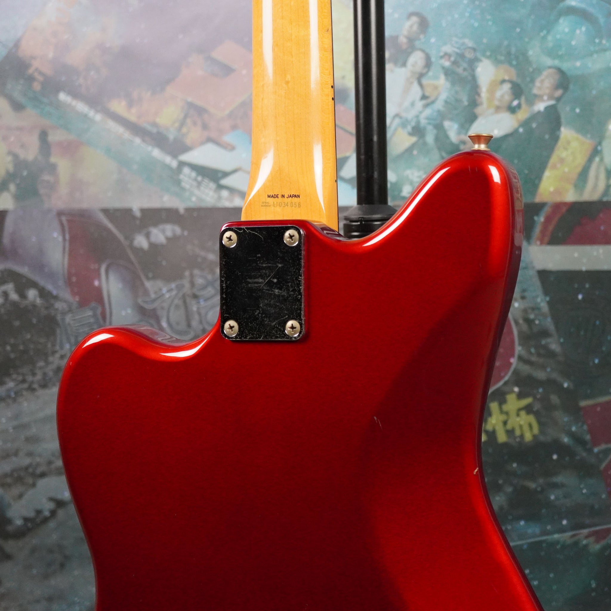 Fender Jazzmaster JM66-65 1995 Candy Apple Red MIJ FujiGen Japan