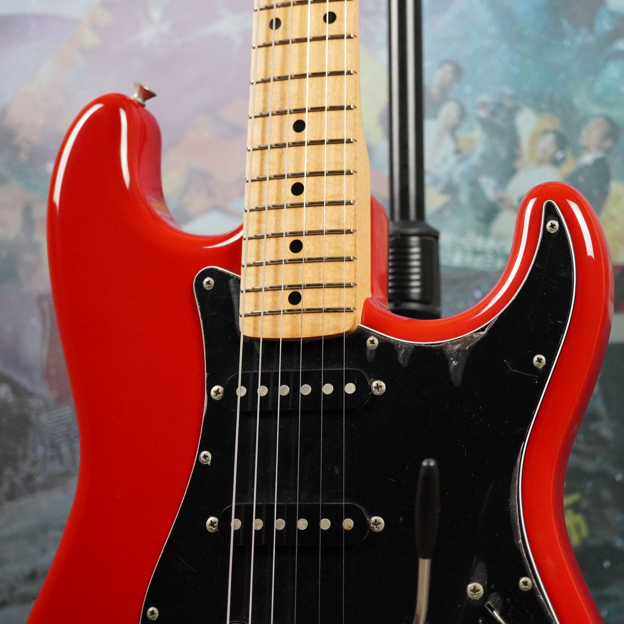 Squier Silver Series Stratocaster 1992 Torino Red MIJ Japan 