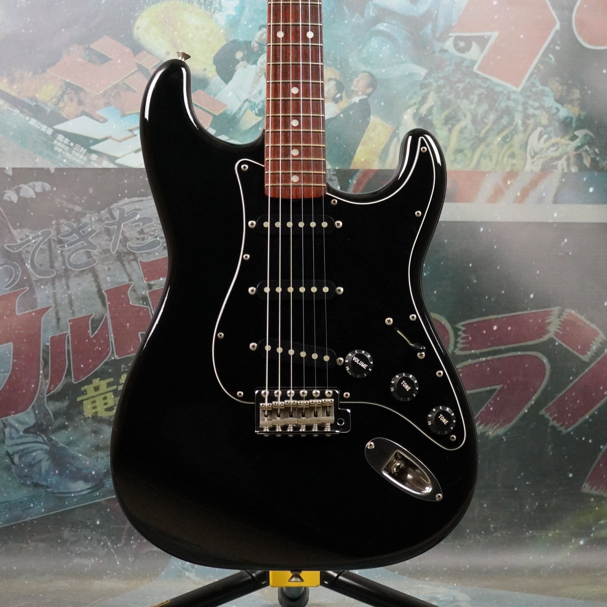 Squier Silver Series Stratocaster 1993 Black MIJ Japan – Guitarzilla
