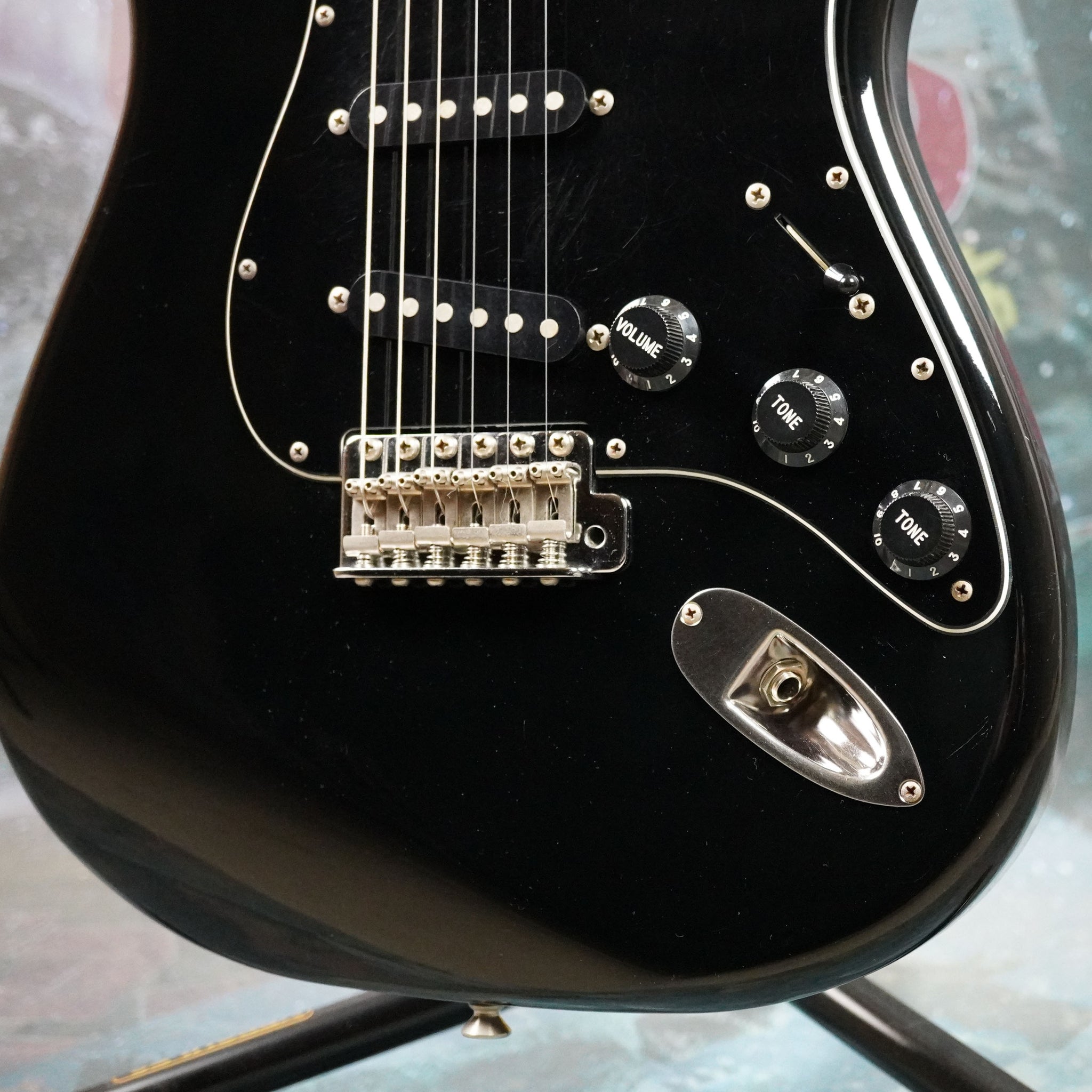 Squier Silver Series Stratocaster 1993 Black MIJ Japan – Guitarzilla