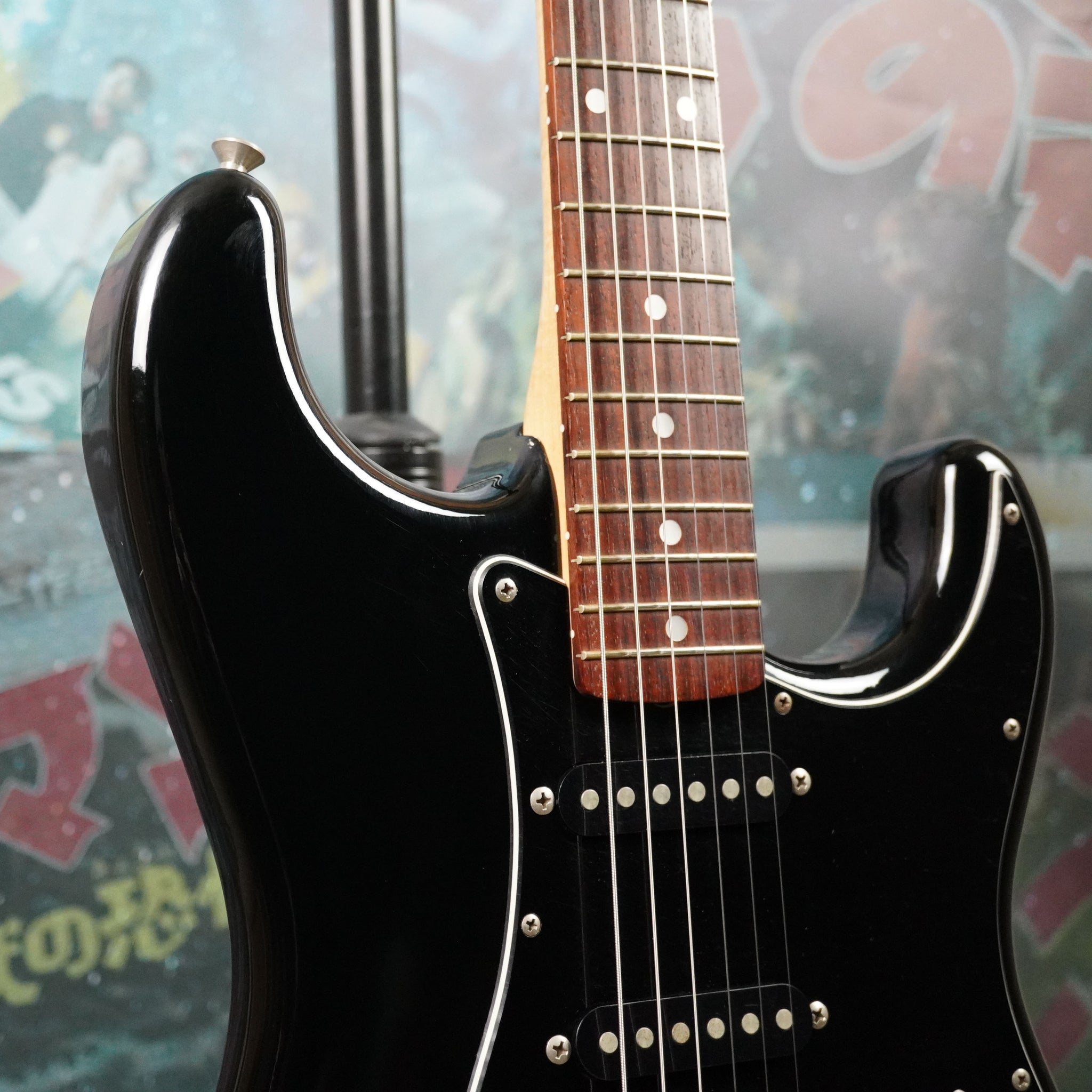 Squier Silver Series Stratocaster 1993 Black MIJ Japan – Guitarzilla