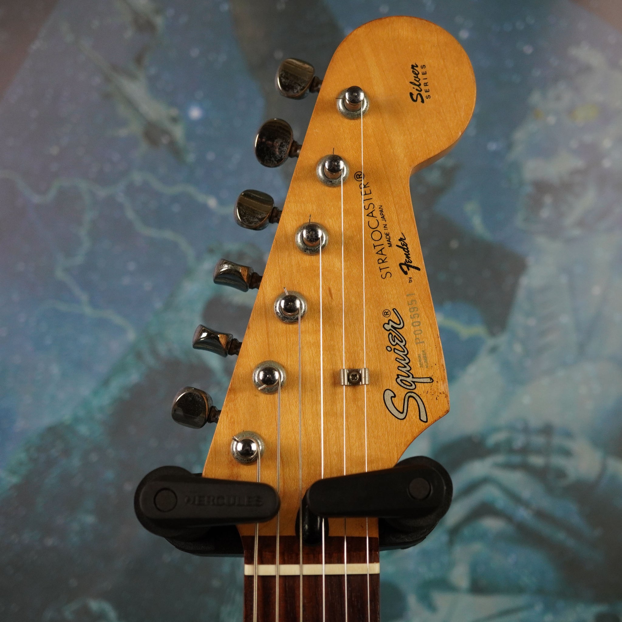 Squier Silver Series Stratocaster 1993 Black MIJ Japan