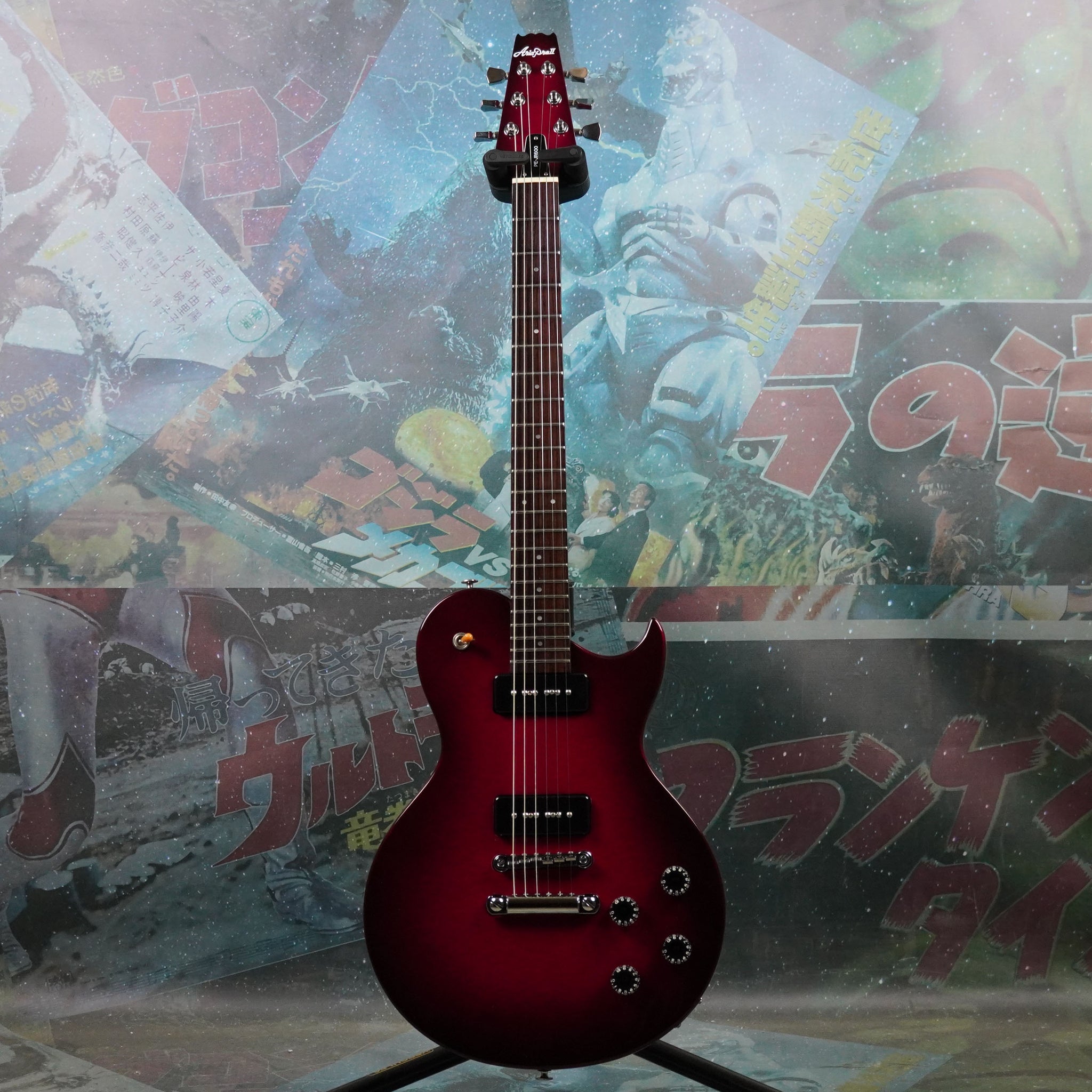 Aria Pro II PE-JR 600 1990's Redburst MIJ Japan – Guitarzilla