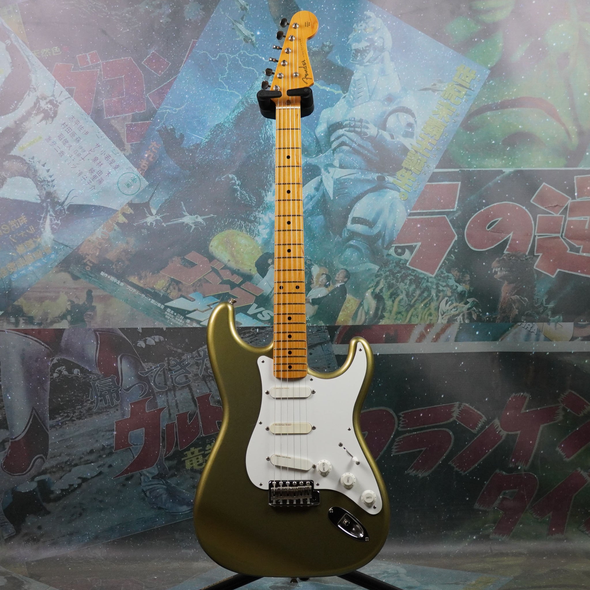 Fender Stratocaster '54 Reissue ST54-770LS Lace Sensor 1990 Pewter 