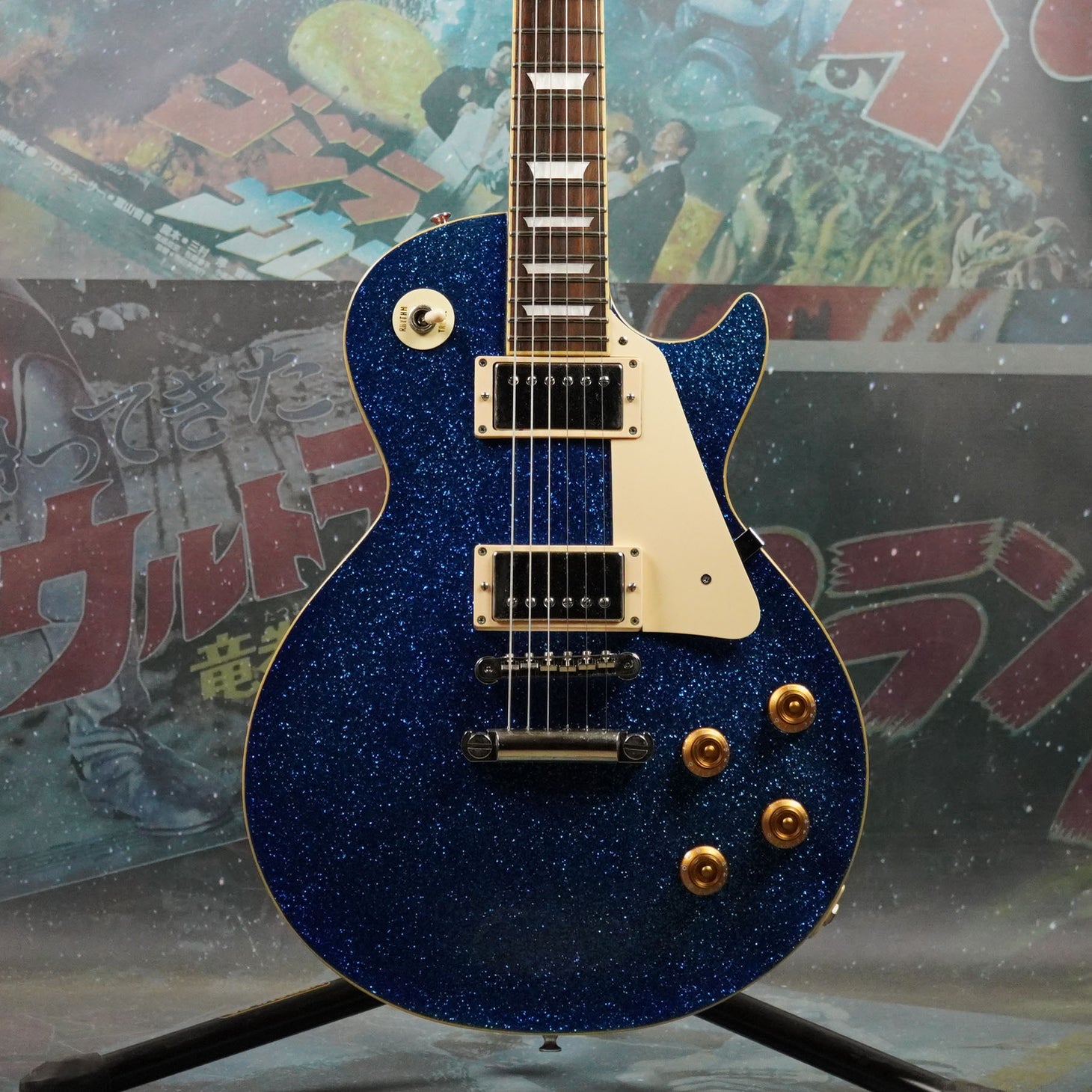 Edwards E-LP-108 SD 2013 Blue Sparkle MIJ ESP Japan