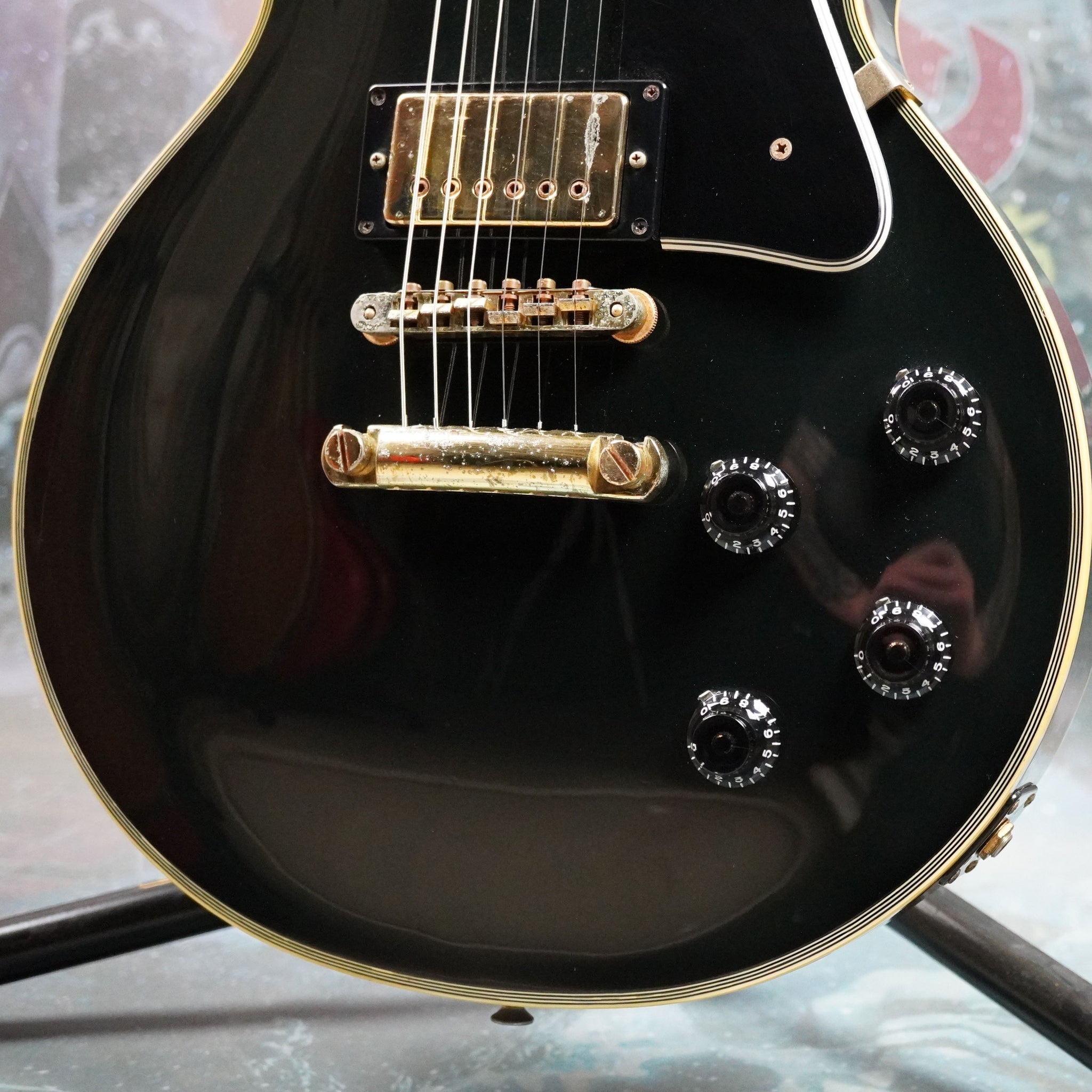 Tokai Single Cut Custom LC-60 1980 Ebony MIJ JV – Guitarzilla