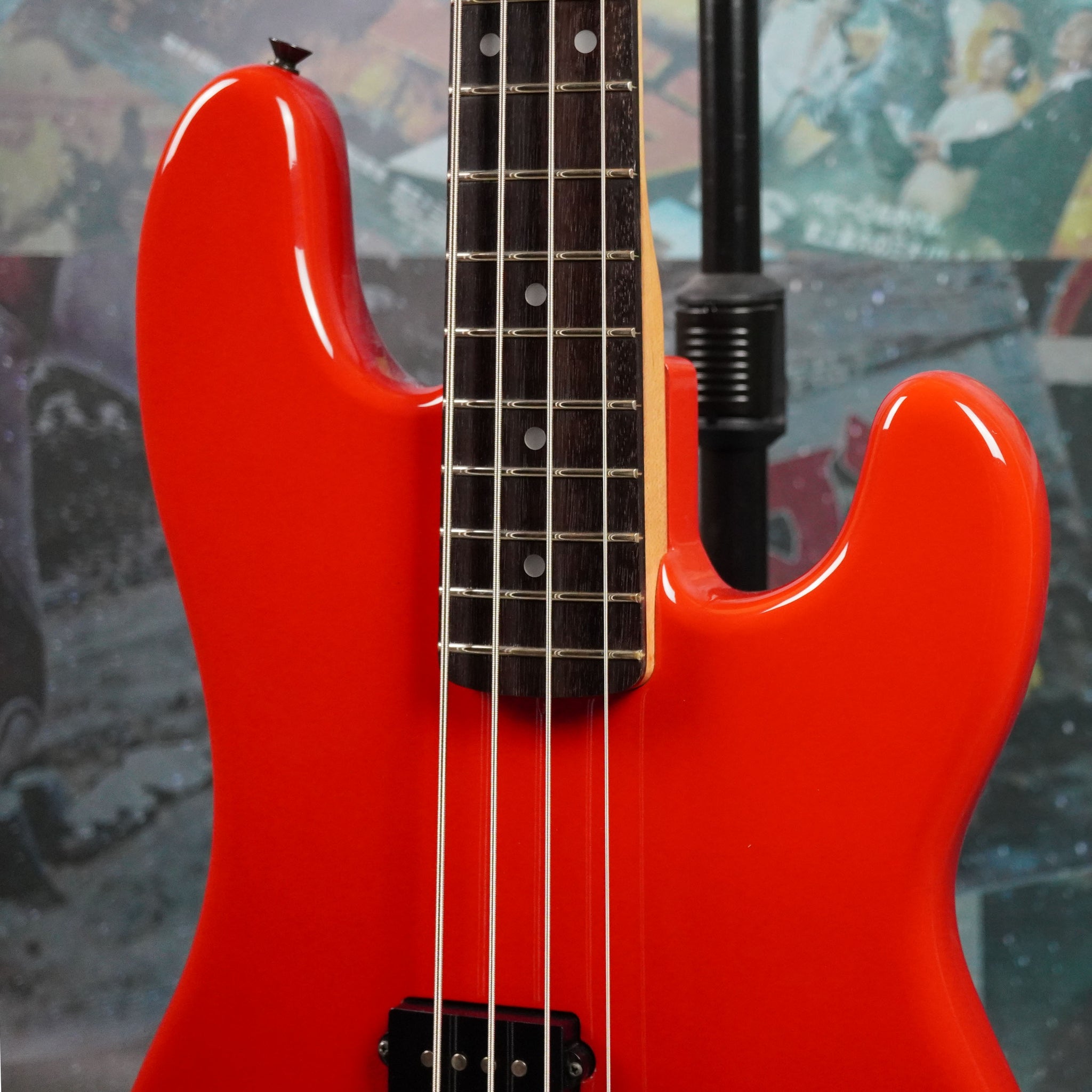 Fender Jazz Bass Special PJ36 1986 Red MIJ FujiGen – Guitarzilla